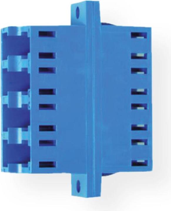 Produktbild Telegärtner ceramic sleeve Multimode and Singlemode LC Quad Adaptor