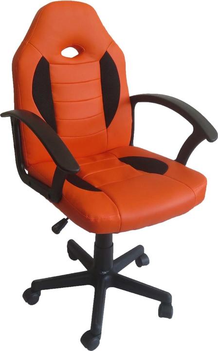 Actual product image HTI-Living Height-adjustable desk chair Daytona Junior Orange