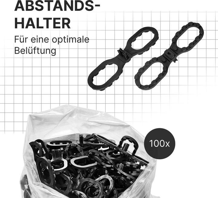 Produktbild Sanpro Terrassenbauset für 6m² ohne Stelzlager, ohne Zubehör (300 x)