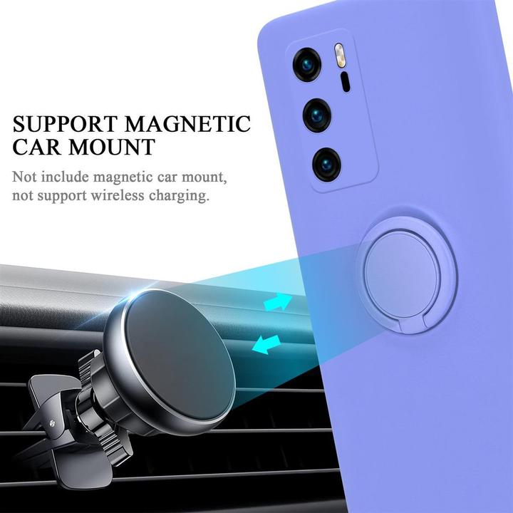 Actual product image Cadorabo TPU Liquid Ring Silicone Case Cover (Huawei P40)