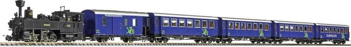 Actual product image Liliput 6-piece train set Murtalbahn 1 steam locomotive and 5 wagons (Track H0)