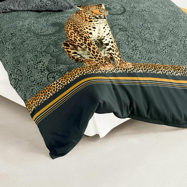 Immagine prodotto Traumschlaf Leopardo (Set di biancheria da letto, 135x200 cm + 80x80 cm)