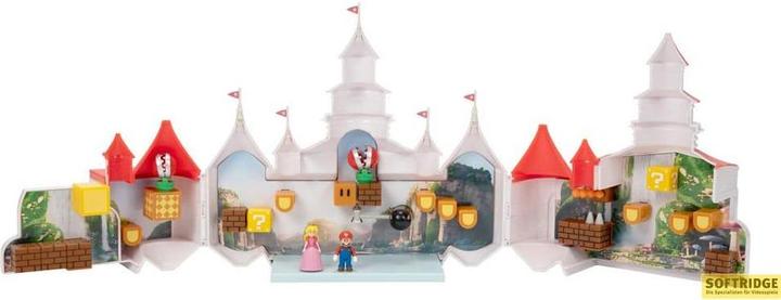 Jakks Pacific Super Mario Movie - Mini World DLX Peach Castle Playset (417154)