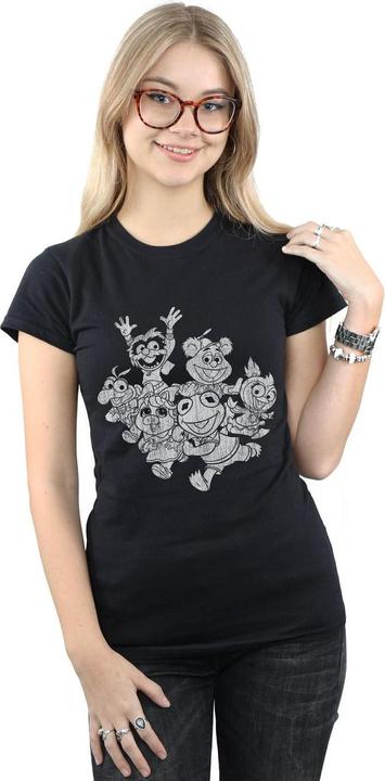 Immagine prodotto Disney The Muppets Muppet Babies Mono Group Maglietta Donna (S)