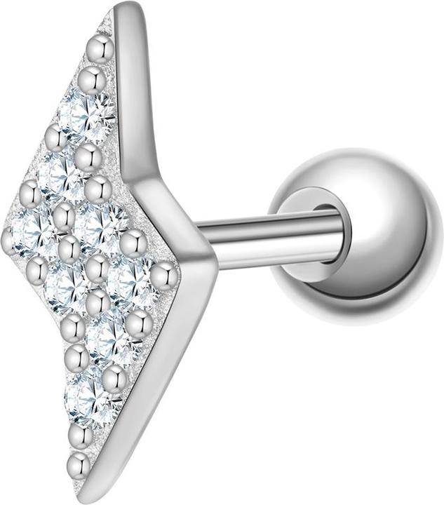 Glanzstücke München Damen Ohrstecker Blitz Sterling Silber - 37370 (Sterling Silber)