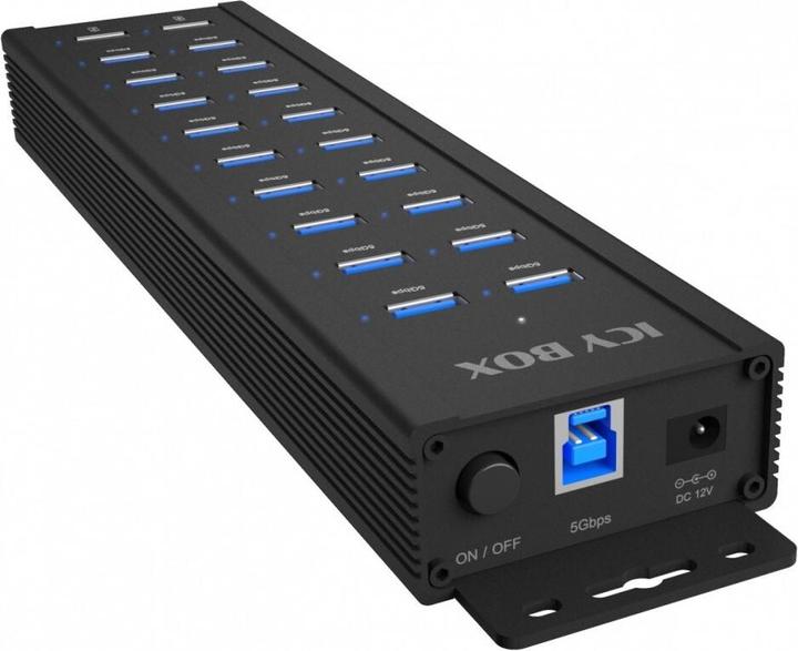 Immagine prodotto Icy Box IB-HUB1720-U3 (USB-B, 20 Porti)