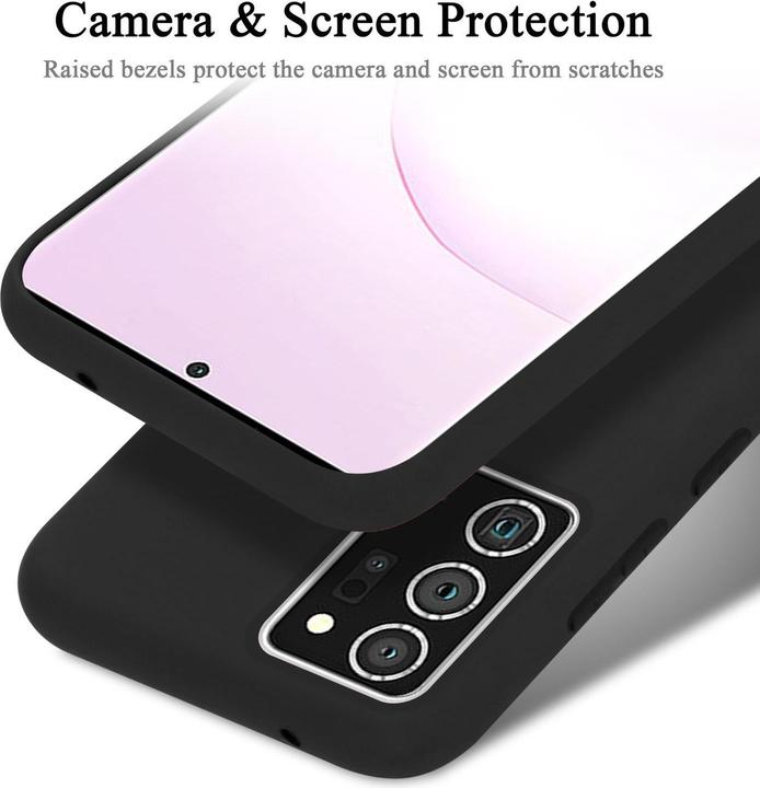 Immagine prodotto Cadorabo Copertura della cassa del silicone liquido TPU (Samsung Galaxy Note 20+)
