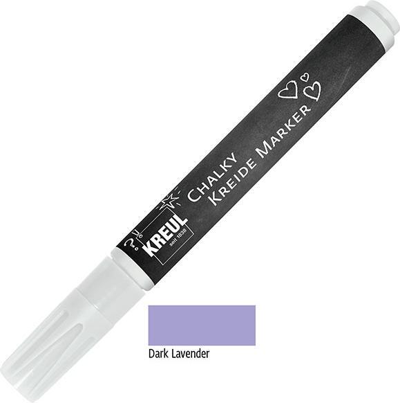 Produktbild Kreul Chalky Kreidemarker medium (Dark Lavender, 4 mm, 1 x)