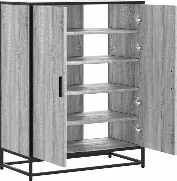 Image du produit VidaXL Armoire à chaussures Étagère à chaussures Rangement pour chaussures Gris Sonoma