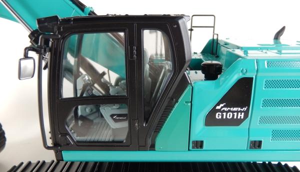 Actual product image Amewi G101H V2 full metal hydraulic excavator 1:16 RTR petrol (RTR Ready-to-Run)