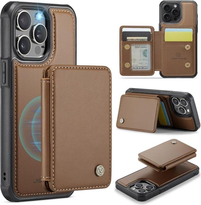 Actual product image Cover-Discount iPhone 16 Pro - 2-in-1 back cover with credit card holder (Apple iPhone 16 Pro)