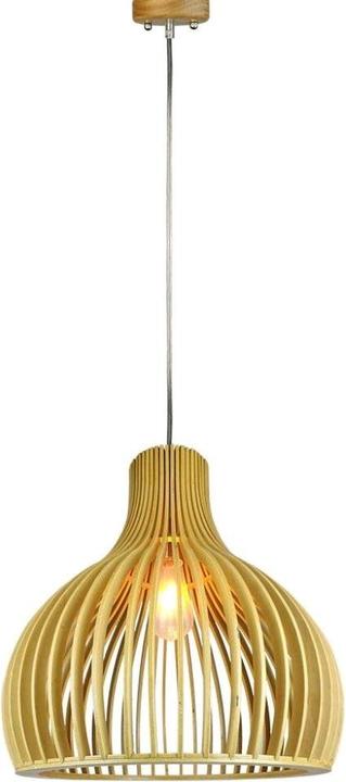 Immagine prodotto V-TAC VT4453 Cono di luce a sospensione in legno D450 x H450 mm (E27)