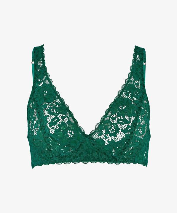 Produktbild Calida BH "Natural Comfort Lace" dunkelgrÃ¼n (Einzelpack, 70 B)