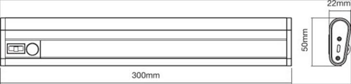 Image du produit Ledvance Linear Mobile USB 300 (98 lm)