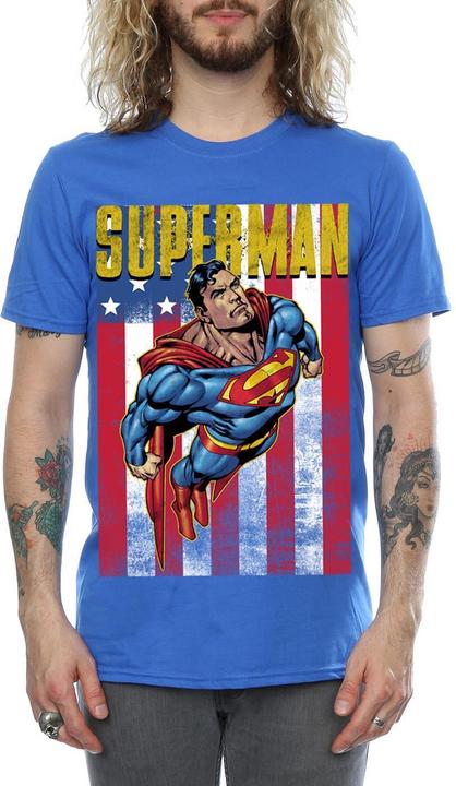 Image du produit Superman T-shirt en coton Mens Flight (L)