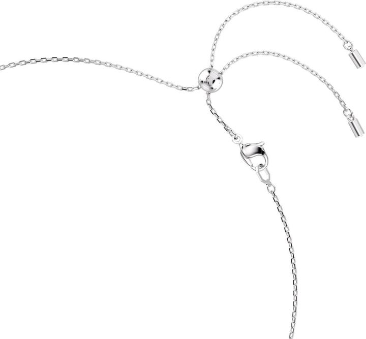 Image du produit Swarovski Constella Halskette Kristallperle Rundschliffe Weiss (Métal Swarovski)