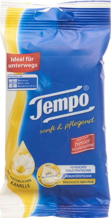Tempo Toilettentücher Travelpack (10 x)