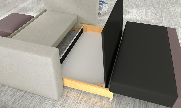 Actual product image ELTAP Wave (2 person sofa, Sofa bed)