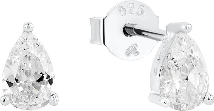 Actual product image Amor ear jewellery for women, 925 Sterling silver, zirconia synth. (Silver 925)