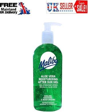 Actual product image Malibu Aloe vera gel after sunbathing, 400 ml (Gel, 400 ml)