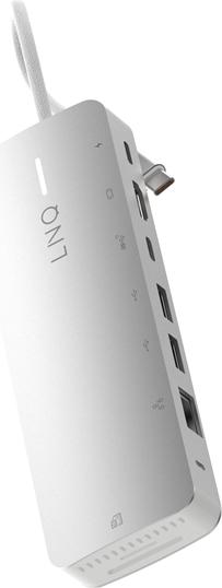 Immagine prodotto LINQ Connects 9in1 PRO SSD 140W USB-C Multiport Hub (USB-C, 9 Porti)