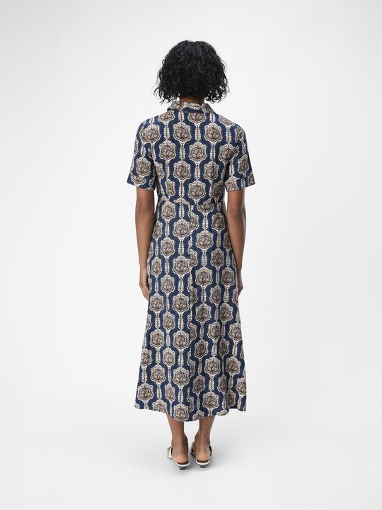 Actual product image Object Print blouse dress (34)