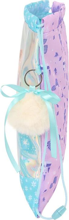 Produktbild Disney Frozen Rucksacktasche mit Bändern Cool days Violett Himmelsblau 26 x 34 x 1 cm