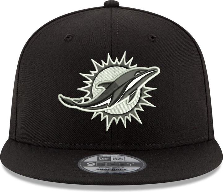 Produktbild New Era 9Fifty Snapback Cap - NFL Miami Dolphins schwarz