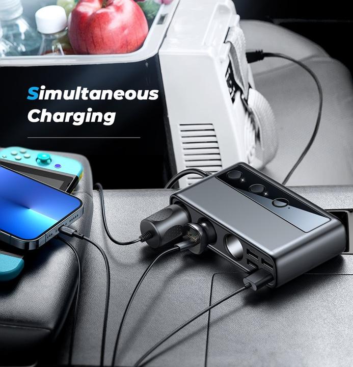Image du produit Joyroom Multiport Car Cigarette Lighter