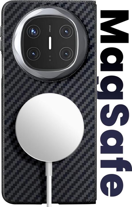 Actual product image Abeel MagSafe-Hülle für Huawei Mate X6 Rutschfest Carbon (Mate X)