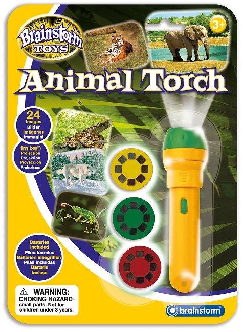 Brainstorm Torcia per animali e proiettore (Tedesco, Francese, Italiano, Inglese)