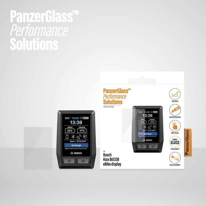 Image du produit PanzerGlass Protection d'écran anti-reflet pour Bosch Intuvia BUI 330 (Écran)