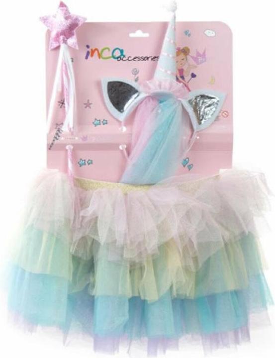 Inca Bailarina Unicornio Lote 3 pz (Haargummi)