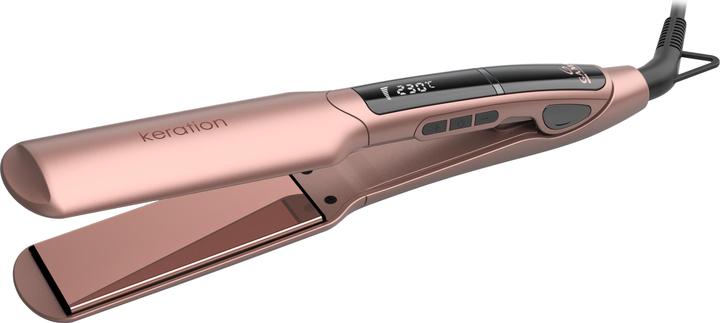 Produktbild GAMA GA.MA X-Wide Keration, Straightening iron, Warm, 150 °C, 210 °C, Pink, 185 m (Glätteisen)