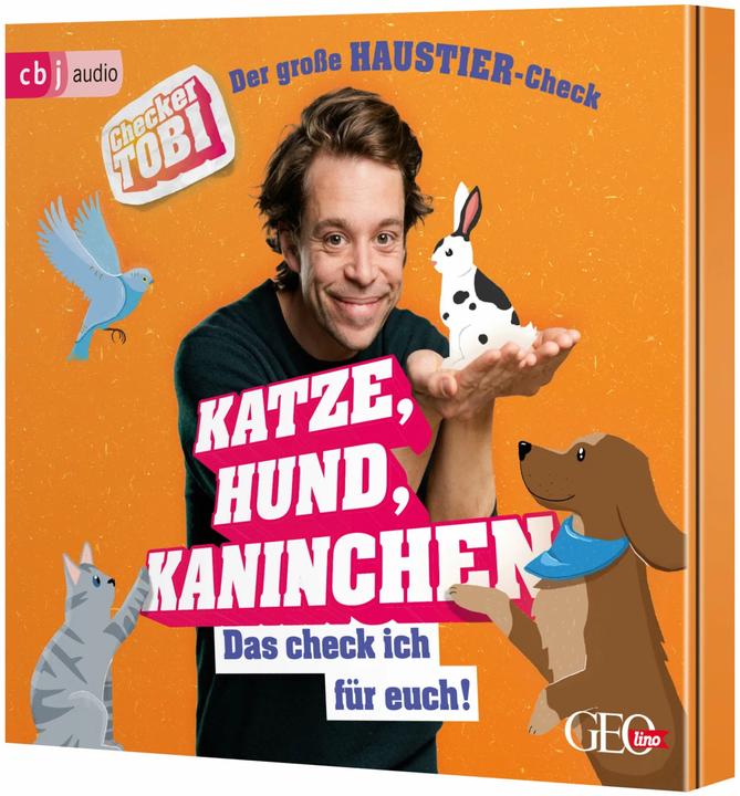 Produktbild Checker Tobi - Der grosse Haustier-Check: Katze, Hund, Kaninchen – Das check ich für euch! (Gregor Eisenbeiss, Deutsch)