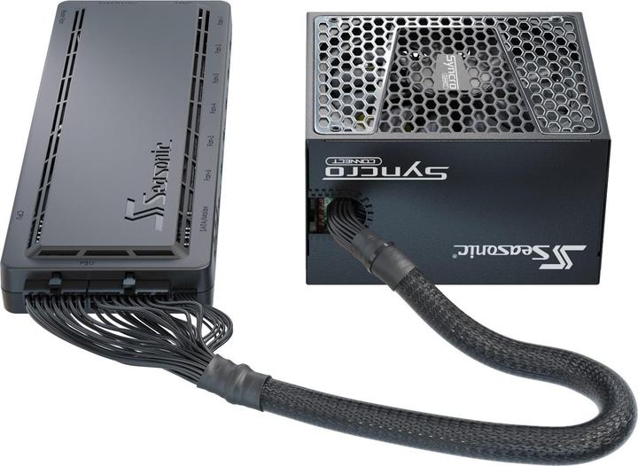 Actual product image Seasonic SYNCRO Q704 + SYNCRO DGC-750 (ATX, ITX, mATX)