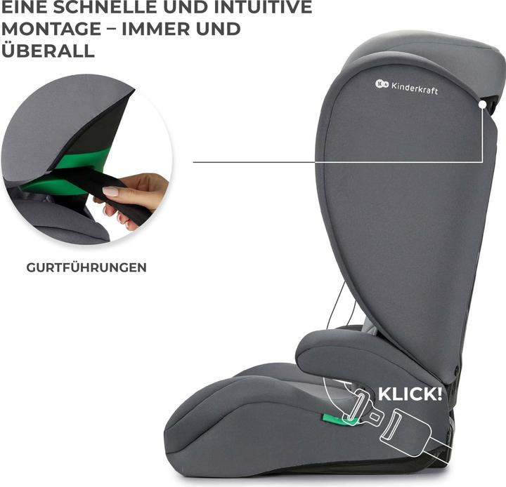 Immagine prodotto KinderKraft I-Spark (Seggiolino per bambini, ECE R129/i-Size Standard)