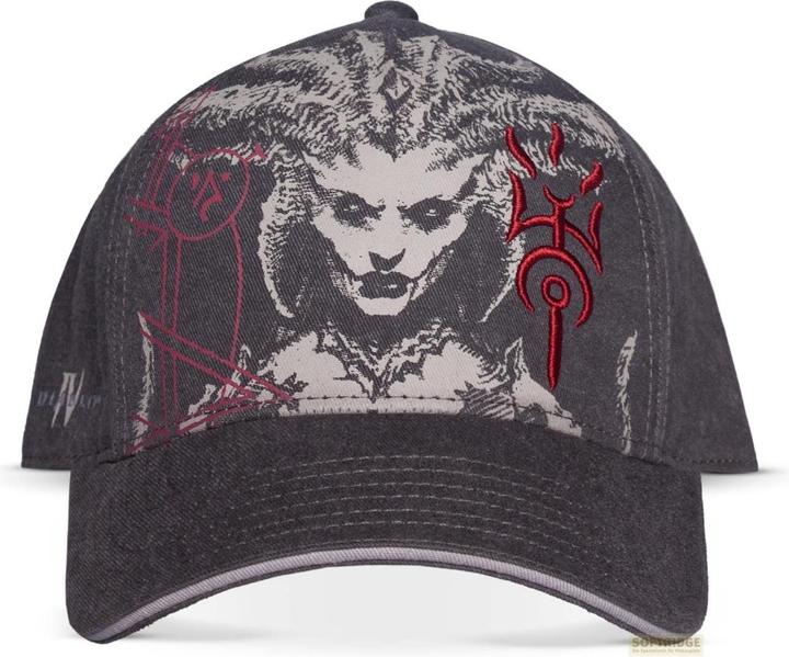 Difuzed Diablo IV - Lilith Sister Of Mercy Men's Adjustable Cap (One Size)