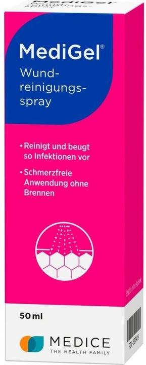 Produktbild Medice MediGel Wundreinigungsspray, 50 ml Lösung (50 ml)