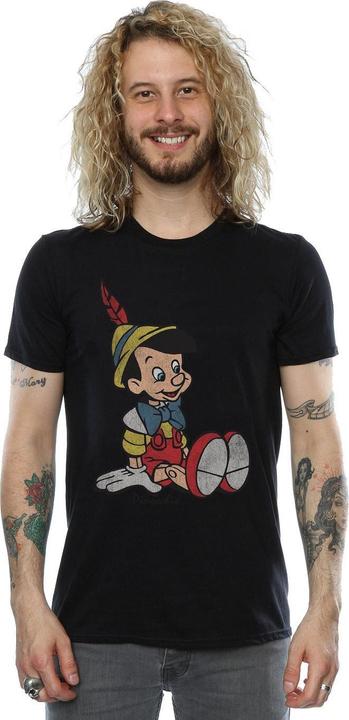 Image du produit Pinocchio T-shirt classique en coton pour hommes (L)