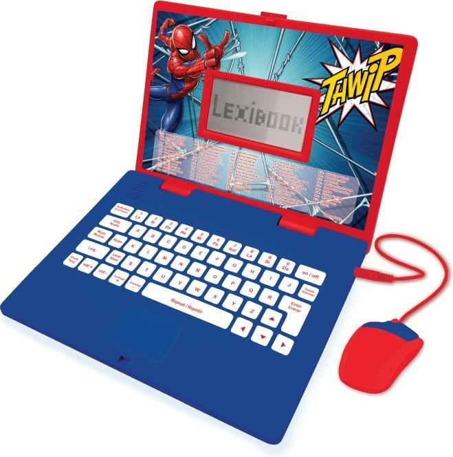 Image du produit Lexibook Ordinateur d'apprentissage Spider-Man - Ordinateur portable éducatif bilingue - 124 activités en (Anglais, Italien)