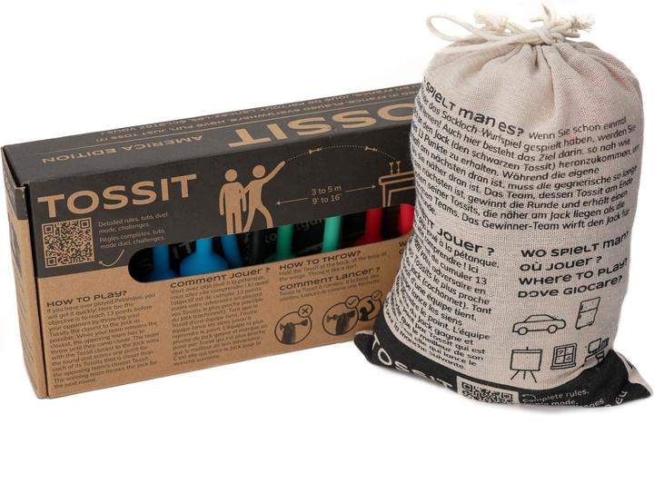 Image du produit Tossit FAMILY PACK rouge / turquoise / rose / bleu clair (Français, Allemand, Italien)