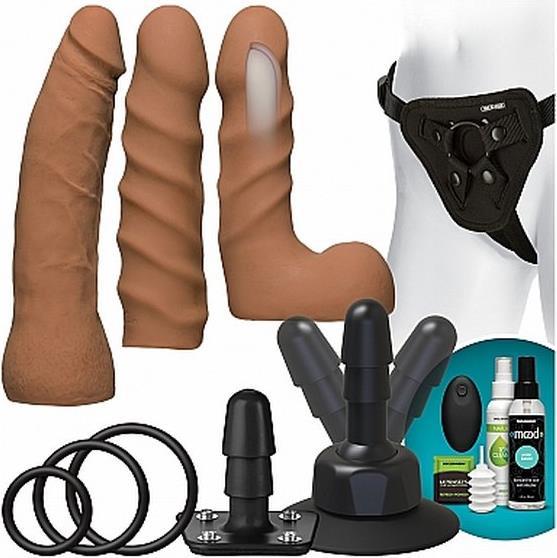 Produktbild Doc Johnson Vibrating Dual Density Starter Set Caramel
