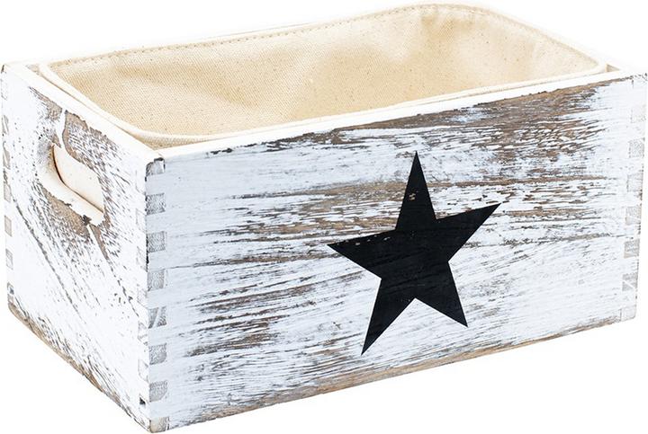 Kadastar Brotkorb My Star Grau/Schwarz/Weiss