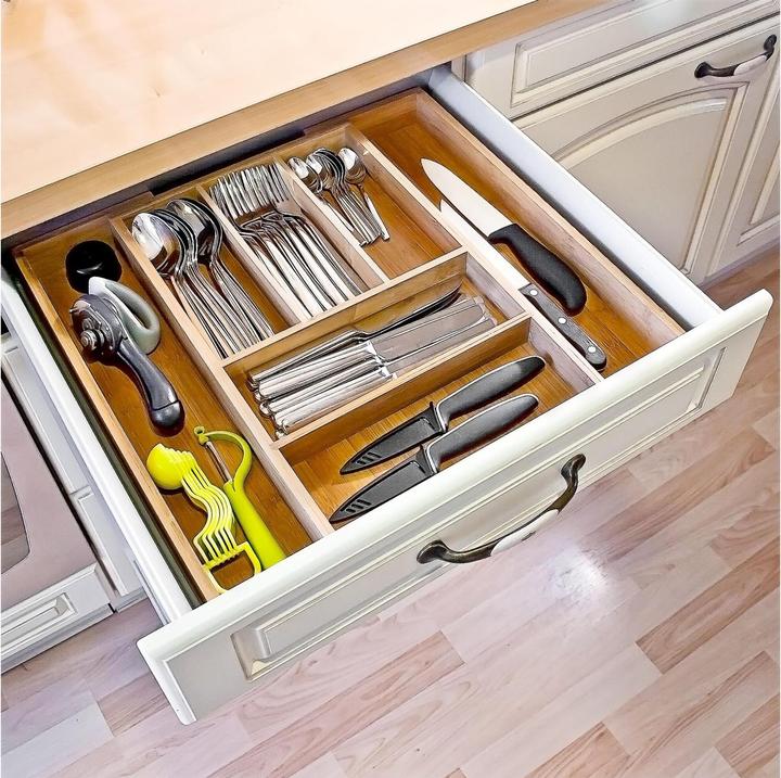 Actual product image Relaxdays Cutlery tray