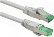 Produktbild Helos GRS zertifiziertes Cat 6a Patchkabel mit Cat 7 Rohkabel TPE grau 1,5m (S/FTP, CAT7, 1.50 m)