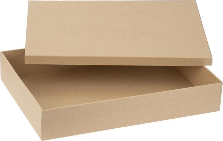 Actual product image Glorex Cardboard box rectangular for DinA4