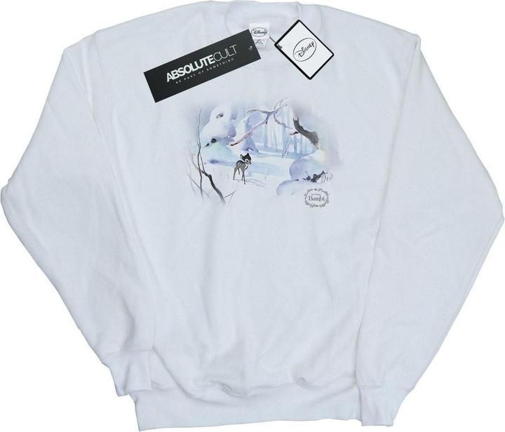 Actual product image Disney Mens Bambi Snow Sweatshirt (S)