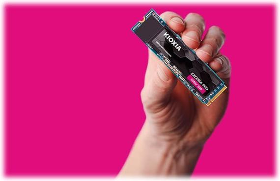 Image du produit Kioxia Exceria Pro (1000 Go, M.2 2280)