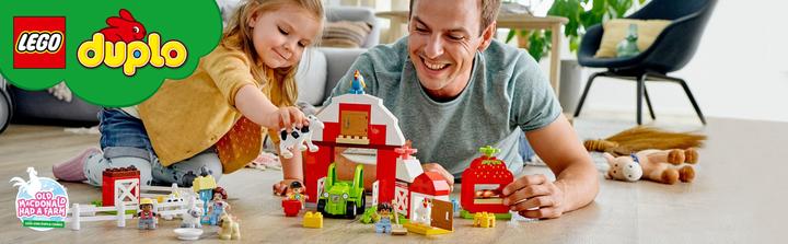 Produktbild LEGO Scheune, Traktor und Tierpflege (10952)
